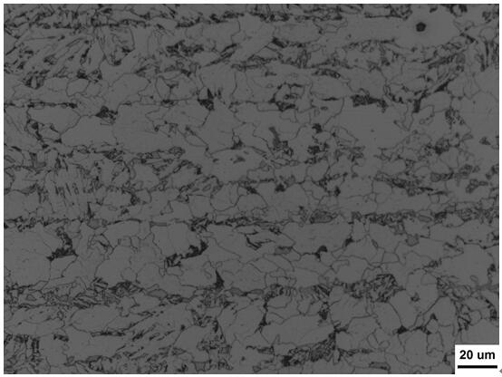 A production method of thin steel plate for bridge structure with low yield ratio