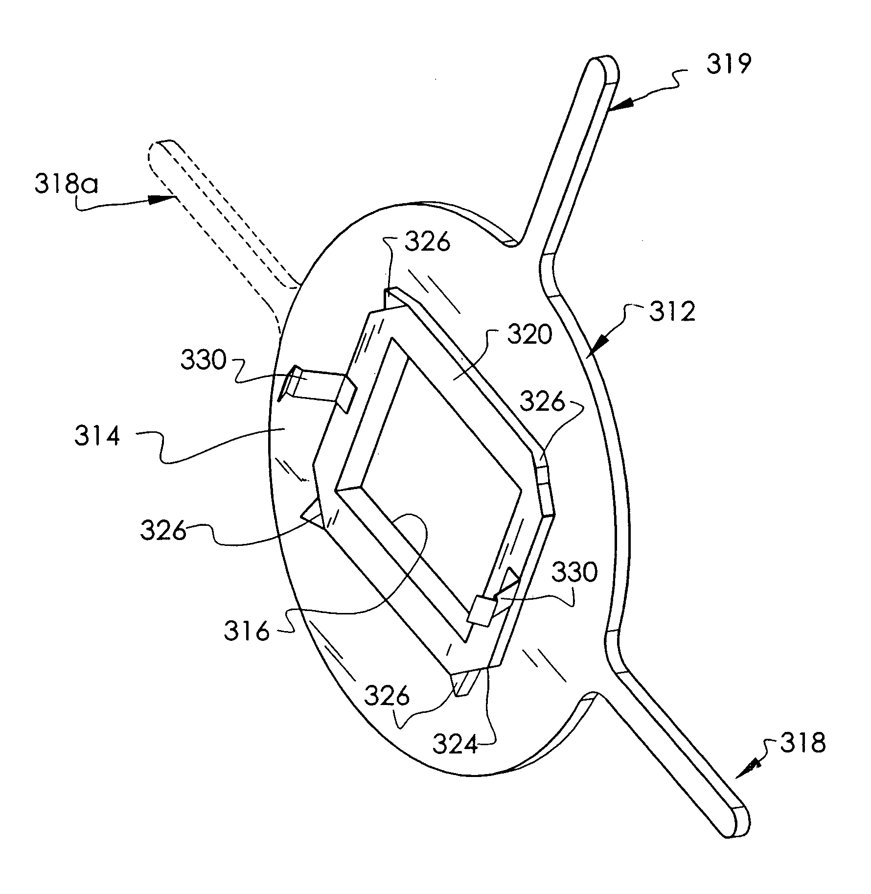 Intraoral dental radiology positioning device for use with aiming ring