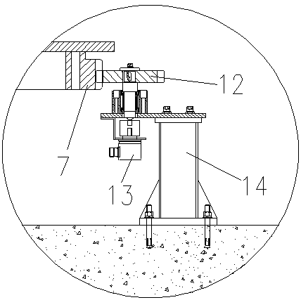 A high-precision rotary turntable foaming production line for automotive interior parts