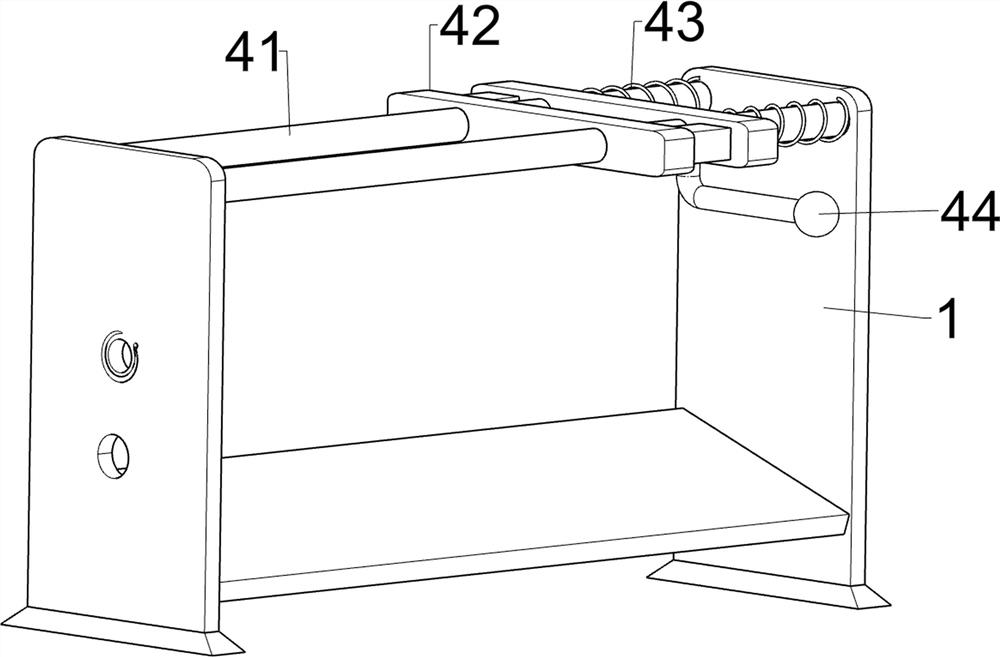 Automatic bamboo tube chamfering device for bamboo product processing