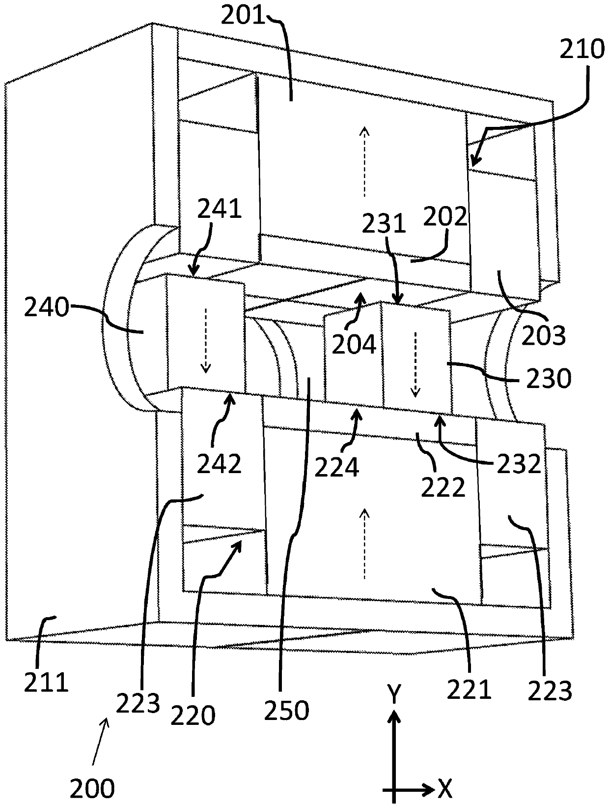 Device, system and method for obtaining a magnetic measurement with permanent magnets