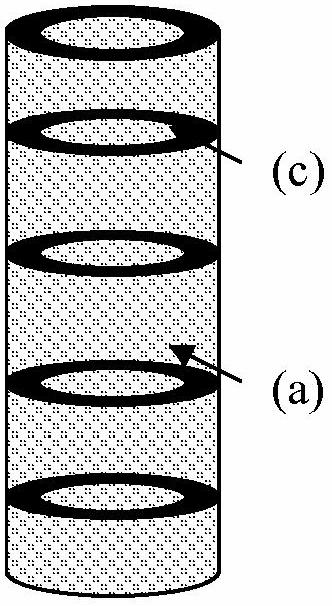 Catalytic reactor including a catalytic cellular structure and at least one structural element