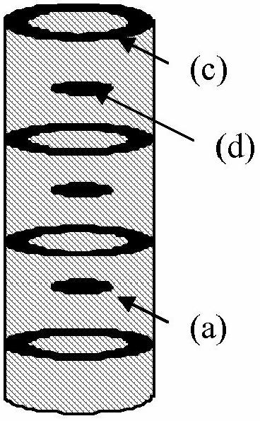 Catalytic reactor including a catalytic cellular structure and at least one structural element