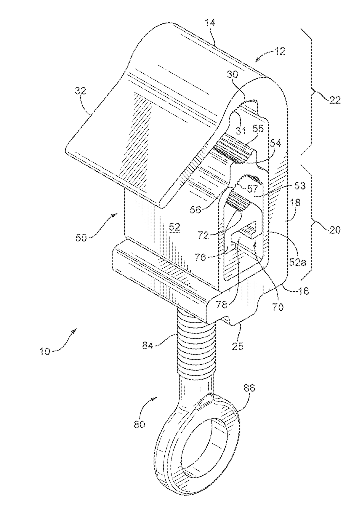 Spring assist cable clamps