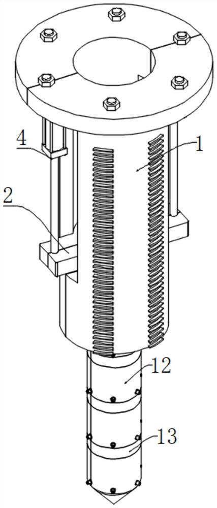 Safety type lifting high-temperature gas injection valve for oil well