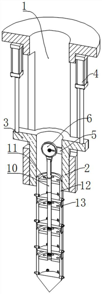 Safety type lifting high-temperature gas injection valve for oil well