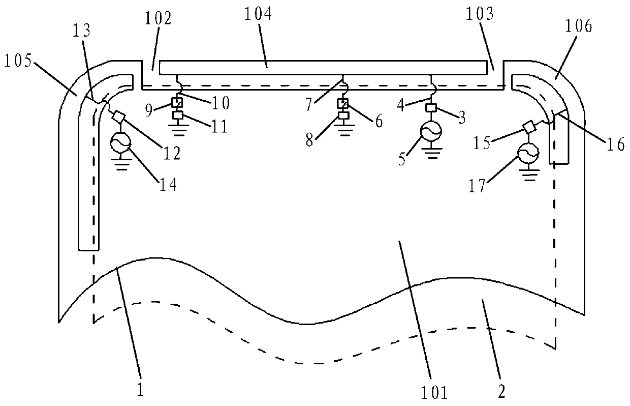 A kind of antenna device and electronic equipment