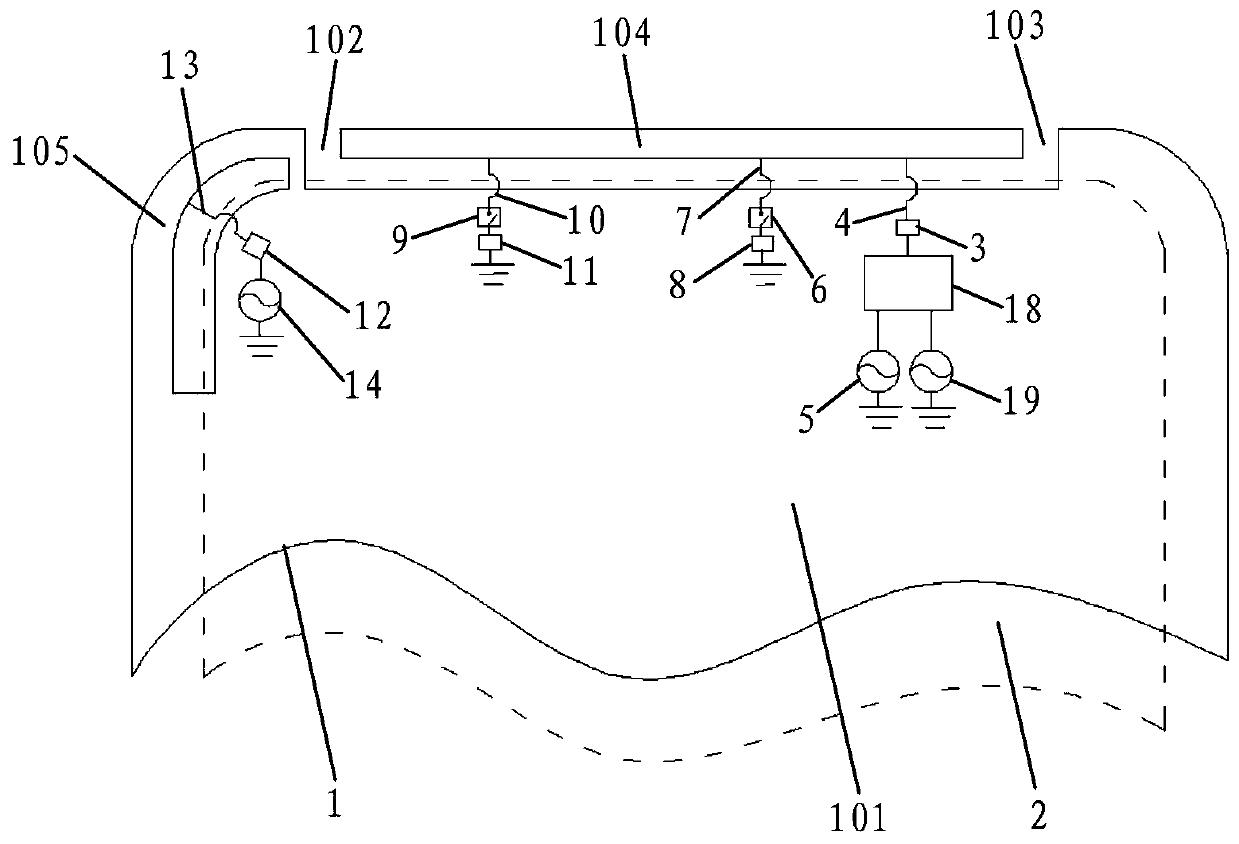 A kind of antenna device and electronic equipment