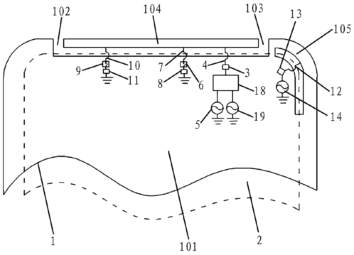 A kind of antenna device and electronic equipment