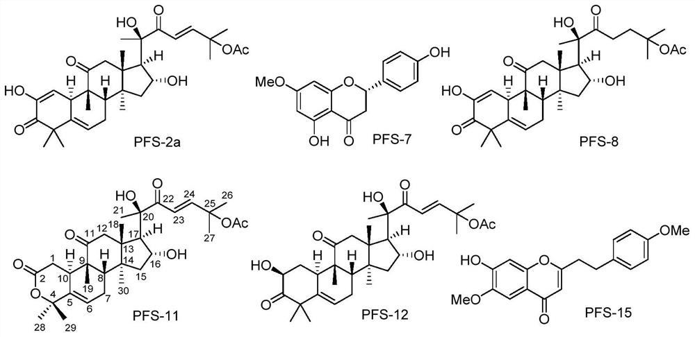 Preparation method and application of chemical components of anti-cancer active part of rosa laevigata flower