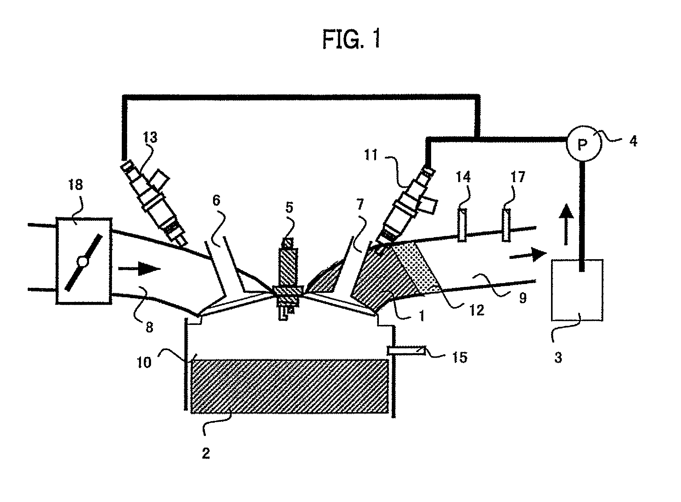 Engine system with reformer