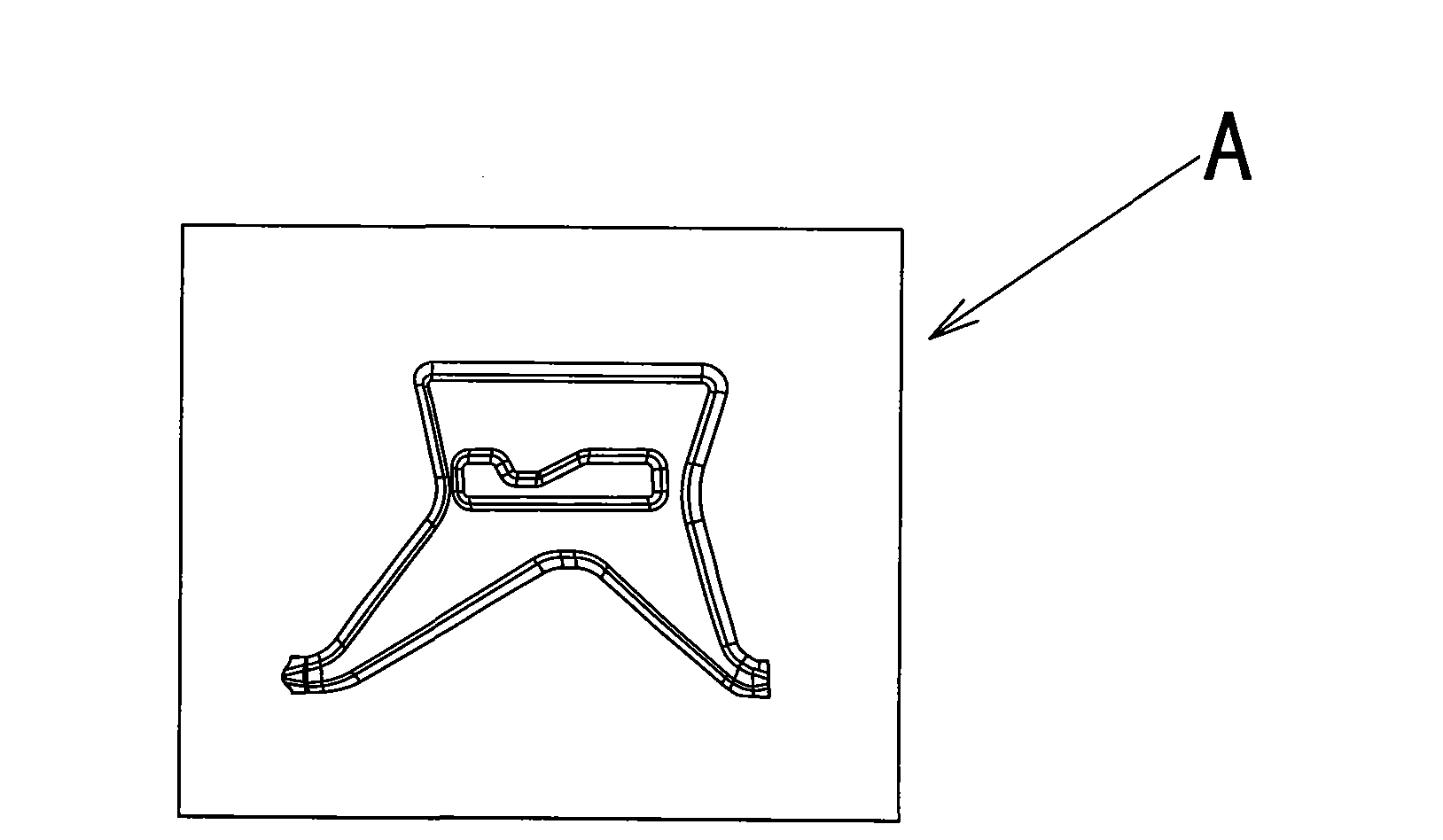 Machining method for fixed angle plate of automobile instrument skeleton beam