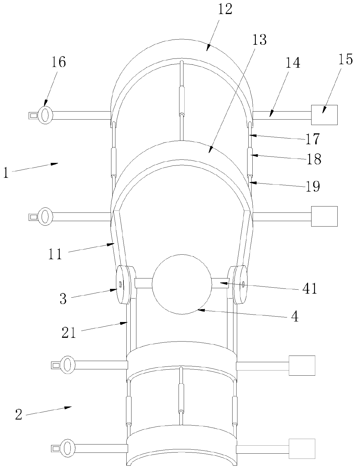 Knee joint orthosis