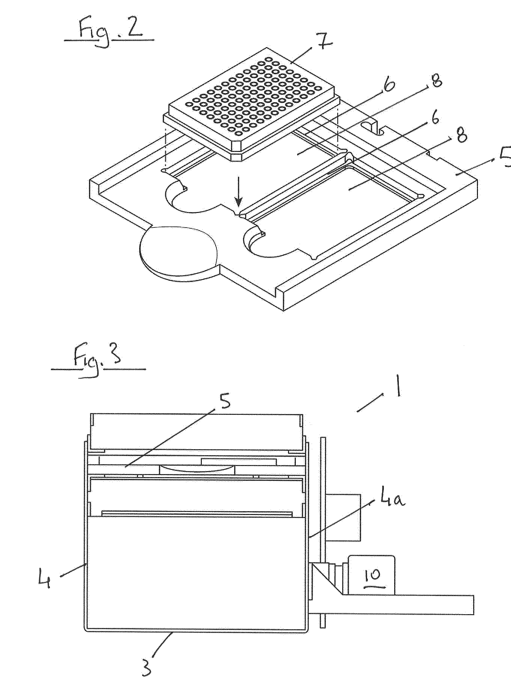 Fluorescence microtitre plate reader