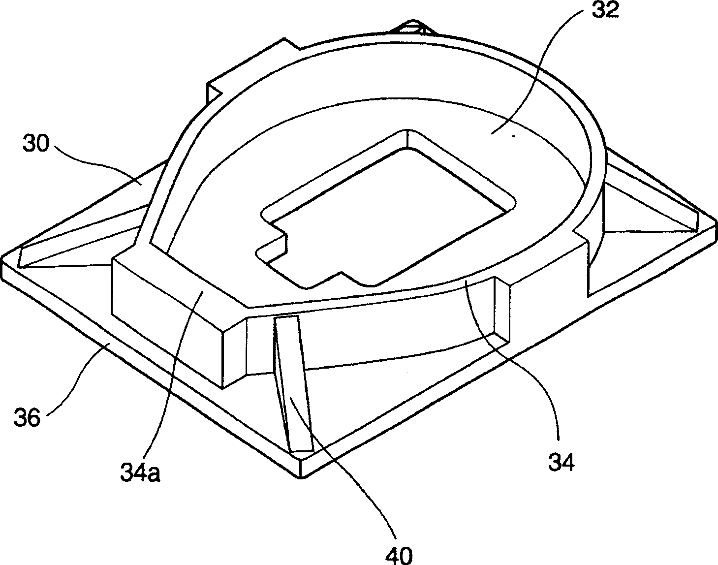 Buffer package material for electric cooker