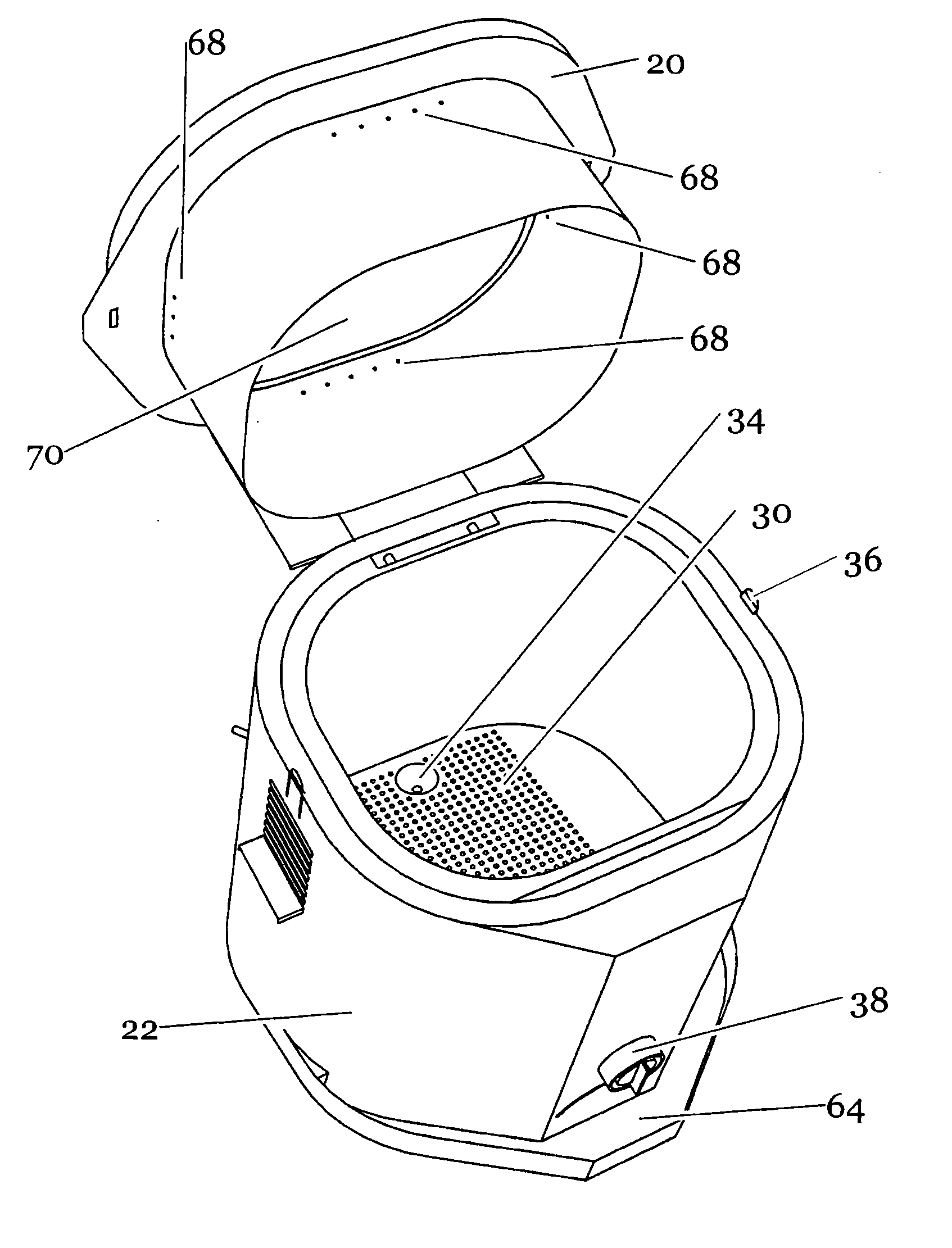 Device to efficiently cook food