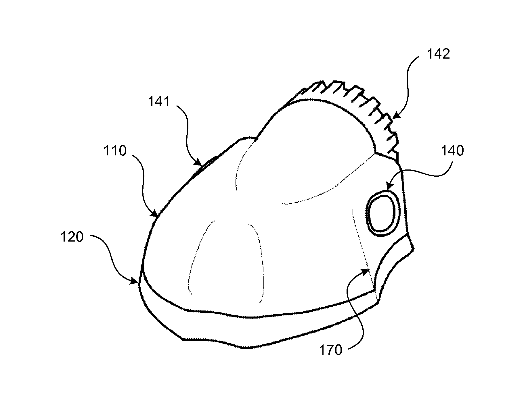 Multi-spectrum lighting device with plurality of switches and tactile feedback