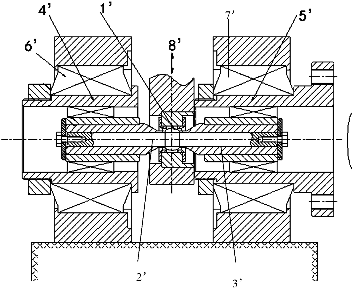 Joint bearing testing device