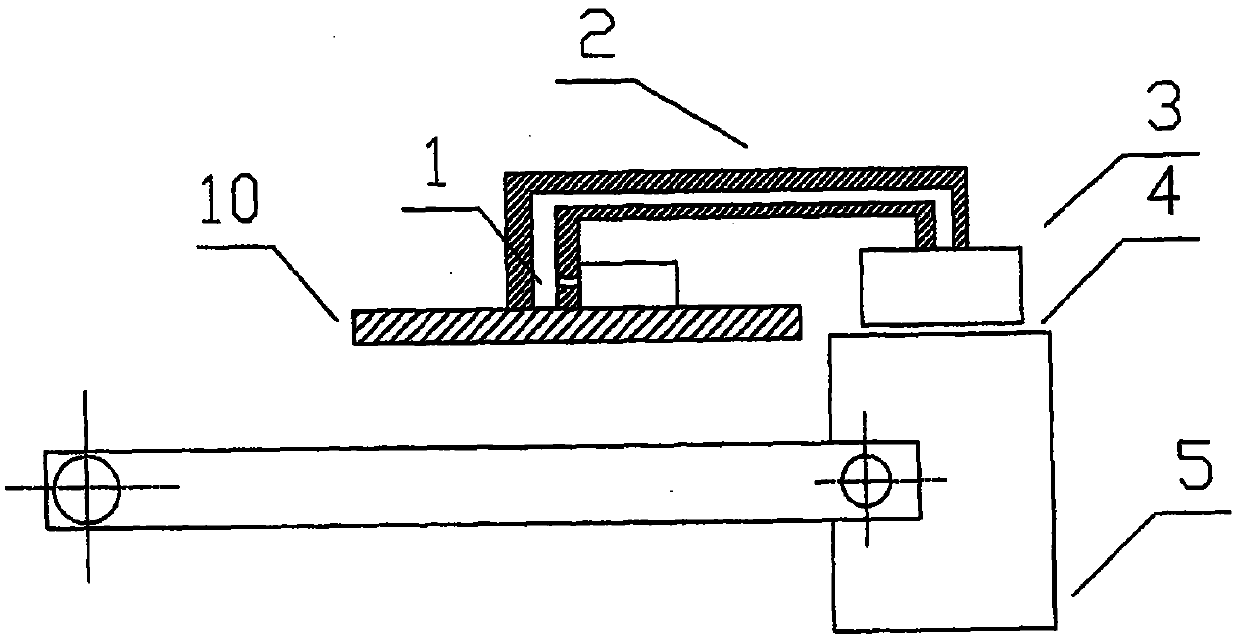 Quick-valve magnetic control gravity emergency drive device