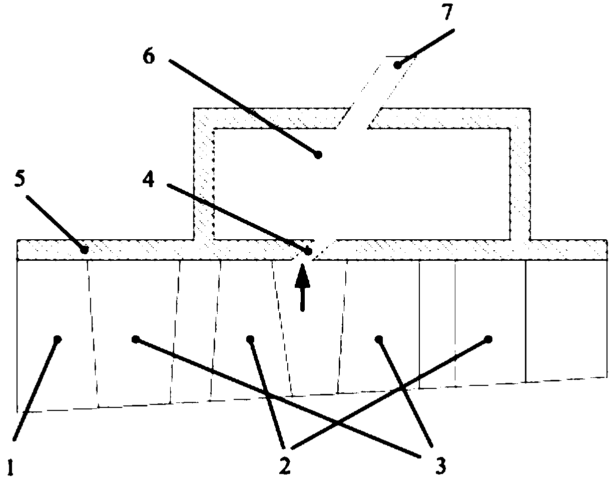 A modified air compressor casing