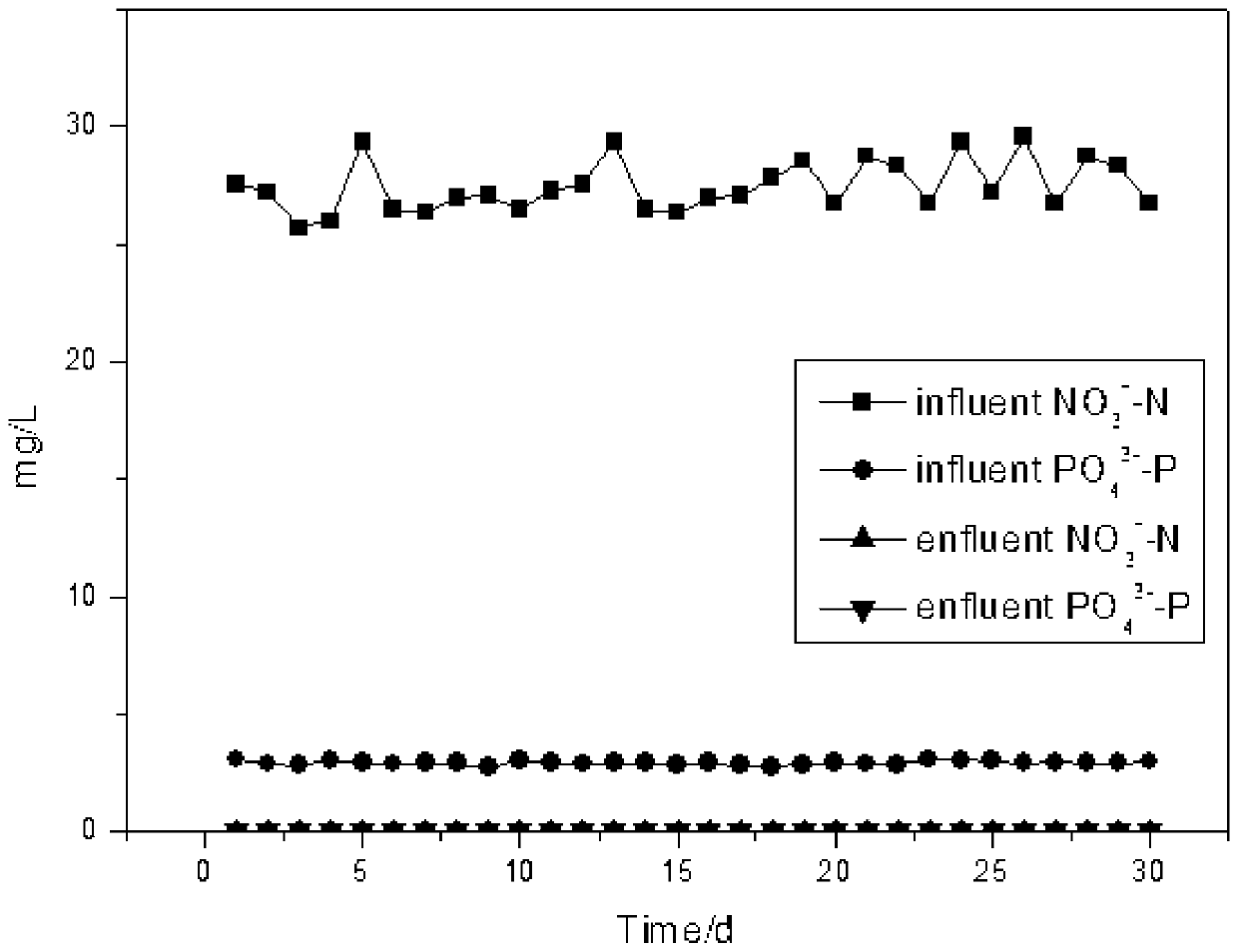 A kind of siderite/sulfur biofilter and its method for simultaneously removing nitrogen and phosphorus in water