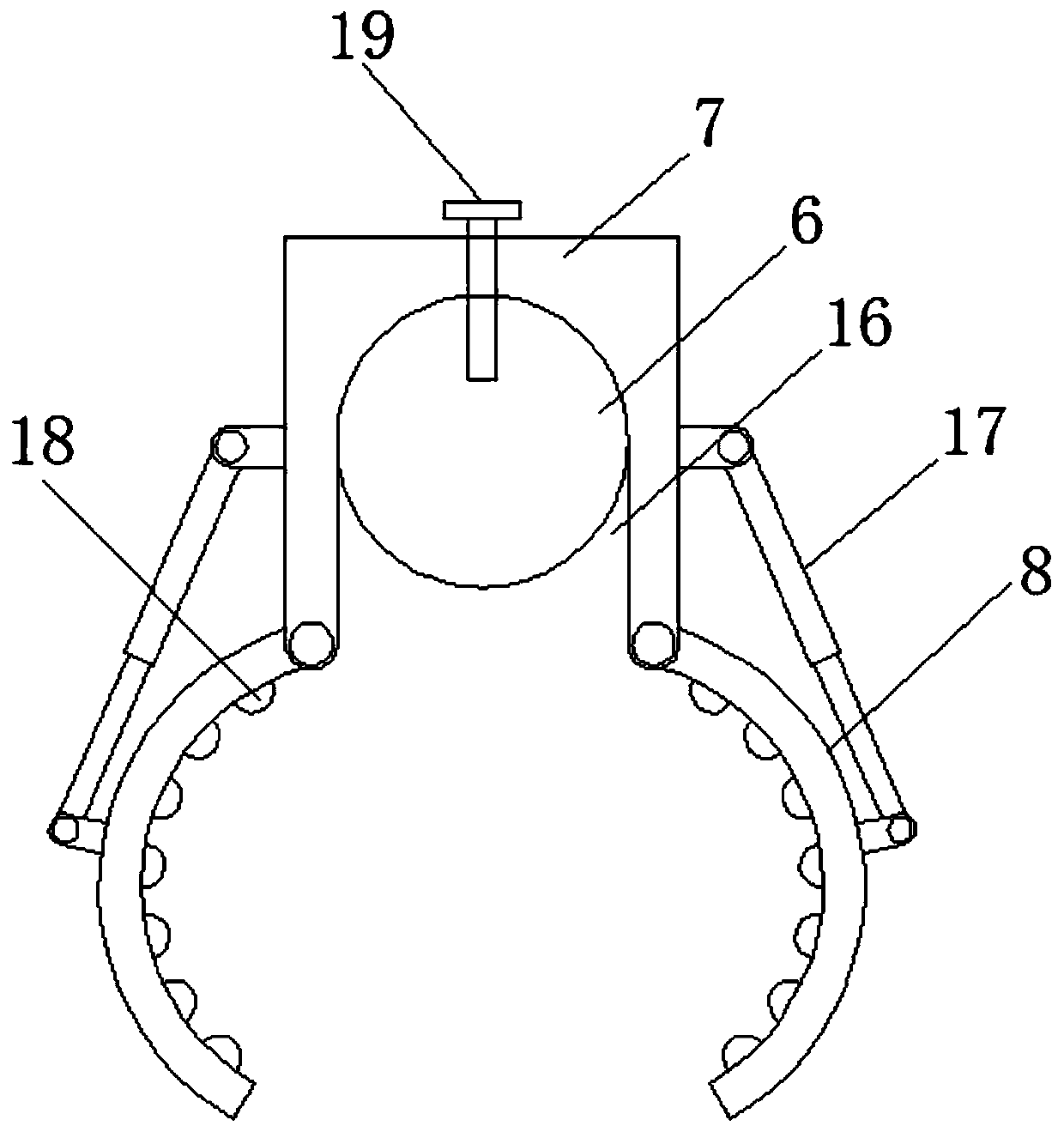 Pipeline transportation and hoisting device for water conservancy projects