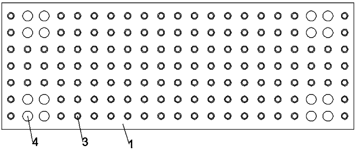 Shock absorbing pad for treadmill and preparation method thereof