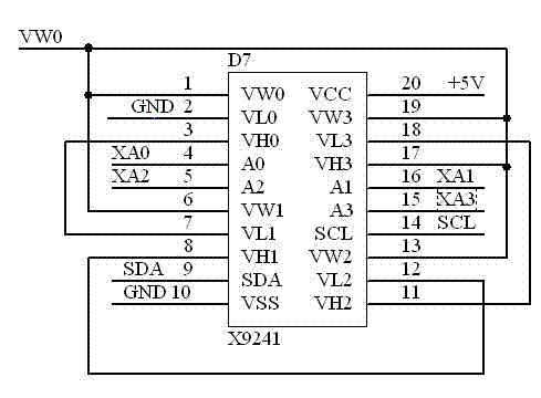 Stimulating module for testing universal performance of serial interface