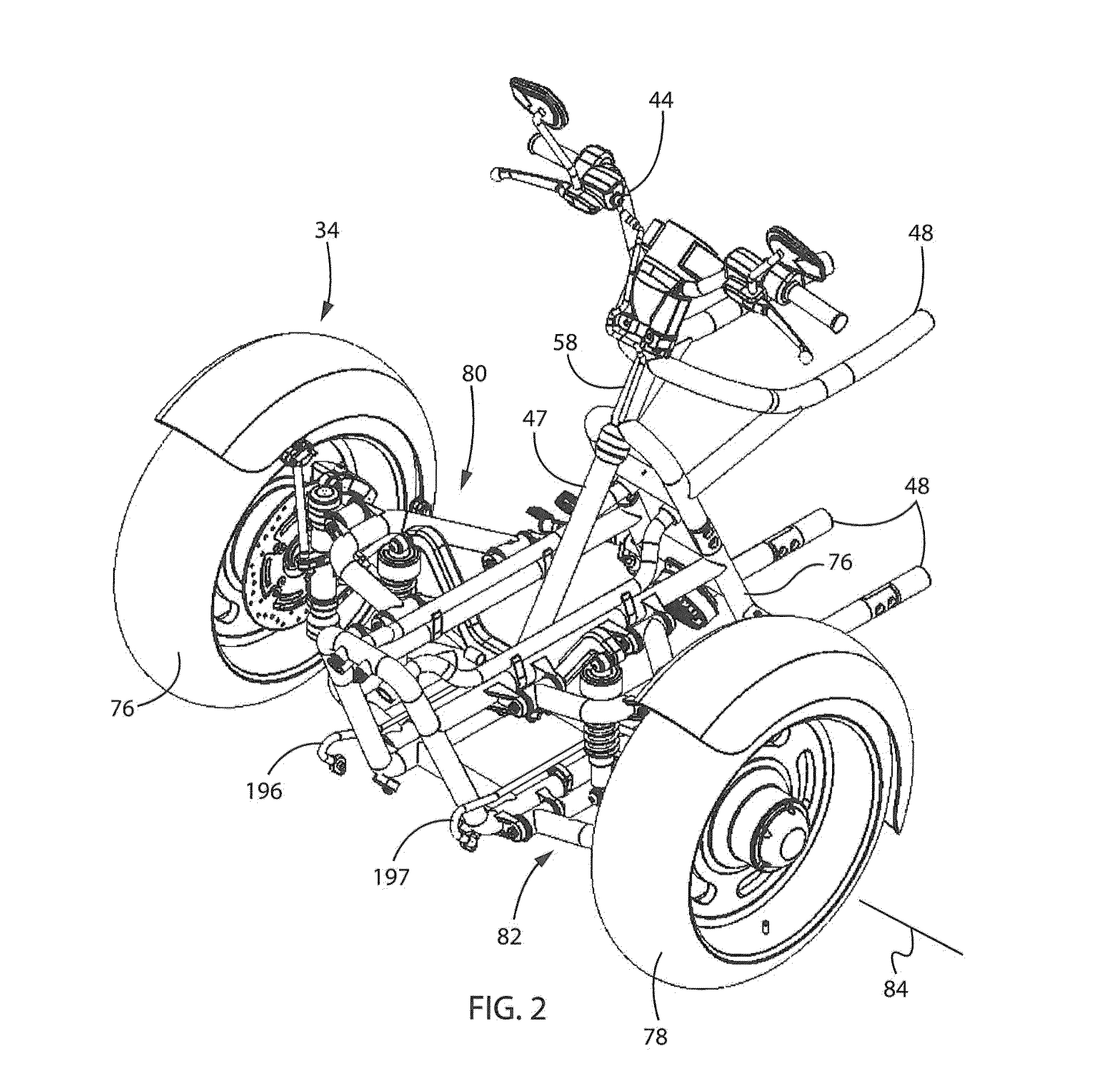 Assembly For Increasing Motorcycle Wheel Count