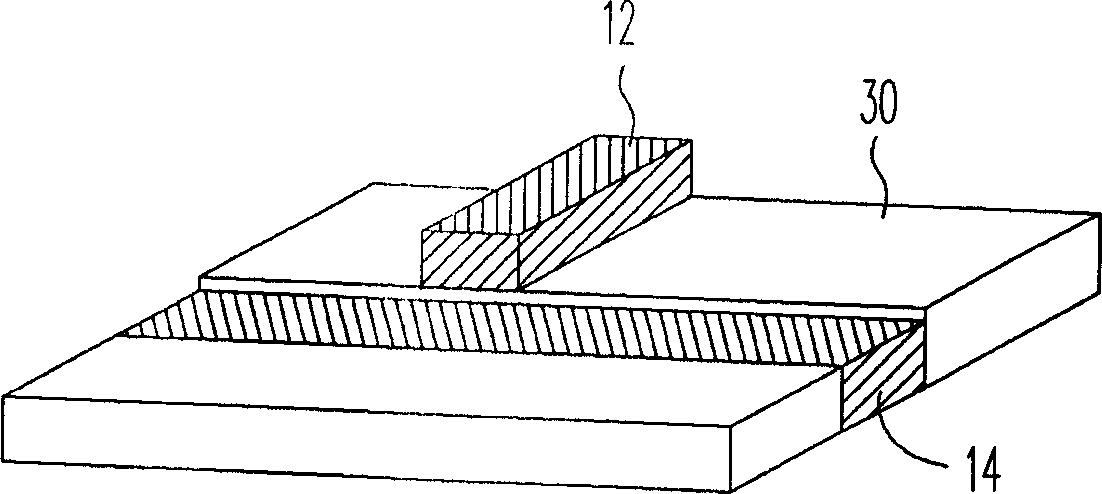 Display array, multi-layer complementary wire structure and mfg. method