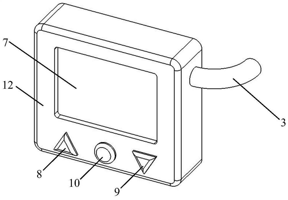 Local blood flow limitation training device and method for rehabilitation training