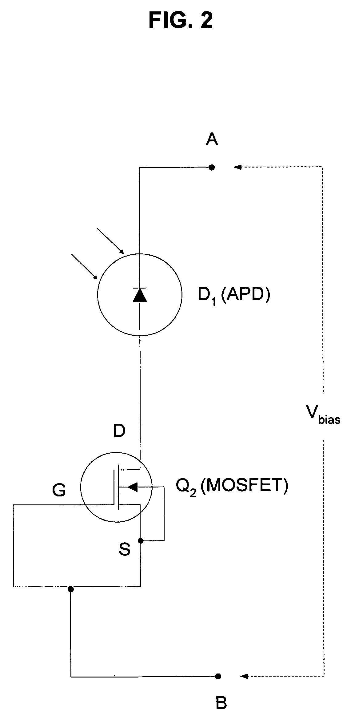 Method and apparatus for providing non-linear, passive quenching of avalanche currents in Geiger-mode avalanche photodiodes