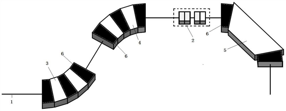 Carbon-ion-beam superconductive rotary Gantry