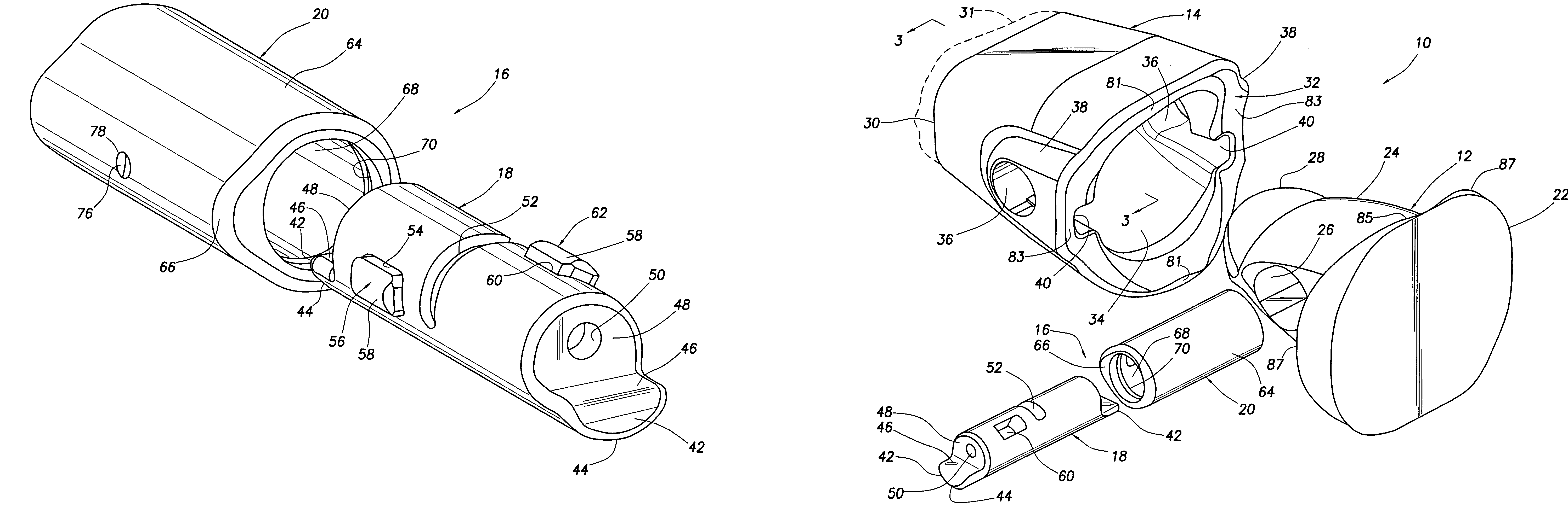 Excavating tooth assembly with rotatable connector pin structure