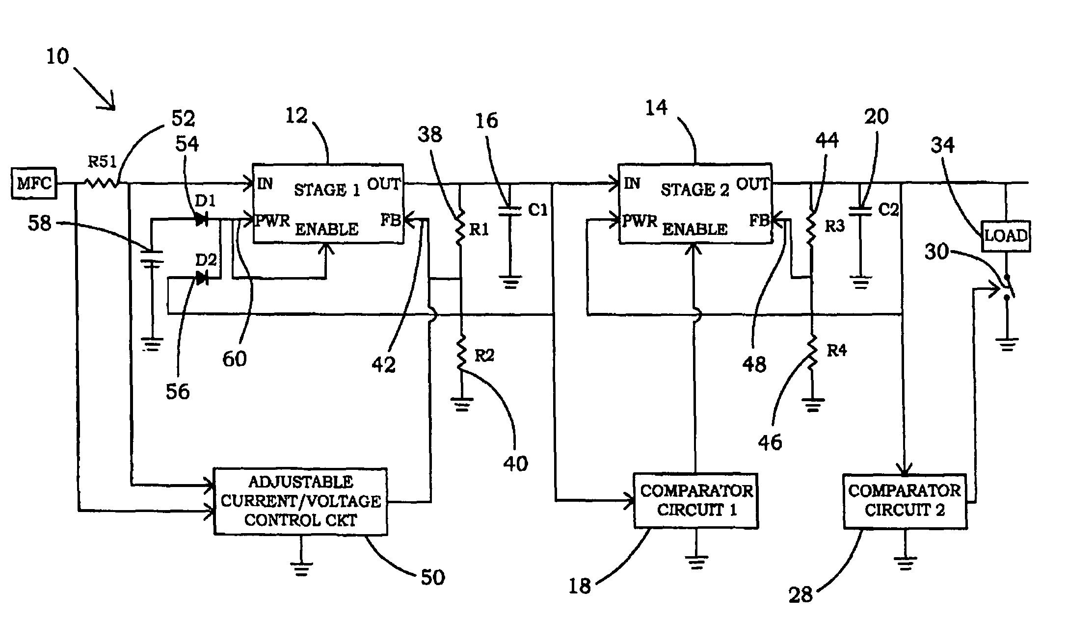 Power conditioner for microbial fuel cells