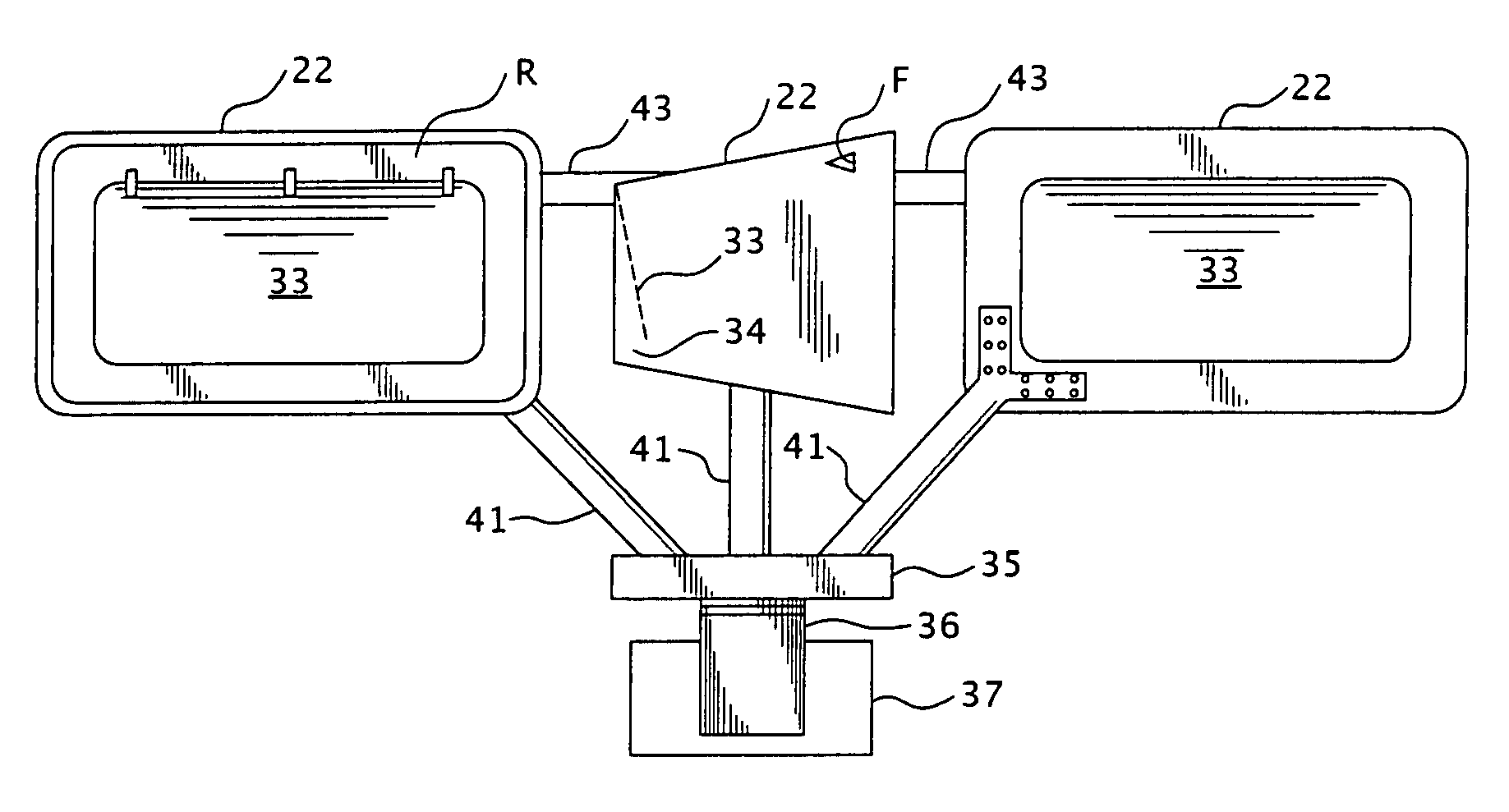 Gravity-flap, savonius-type wind turbine device