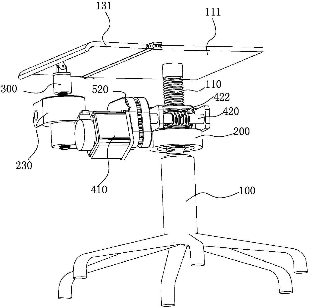 Intelligent adjustable chair