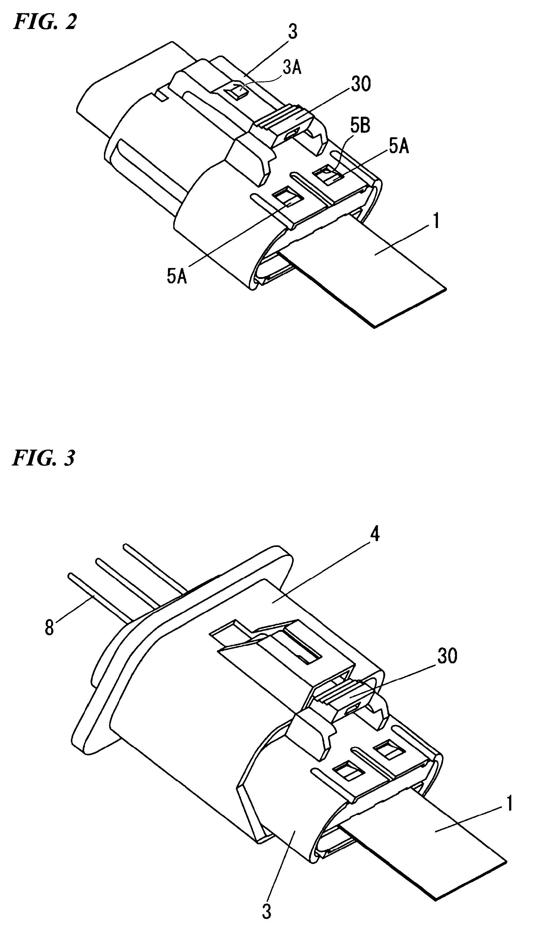 Waterproof connector for flexible substrate