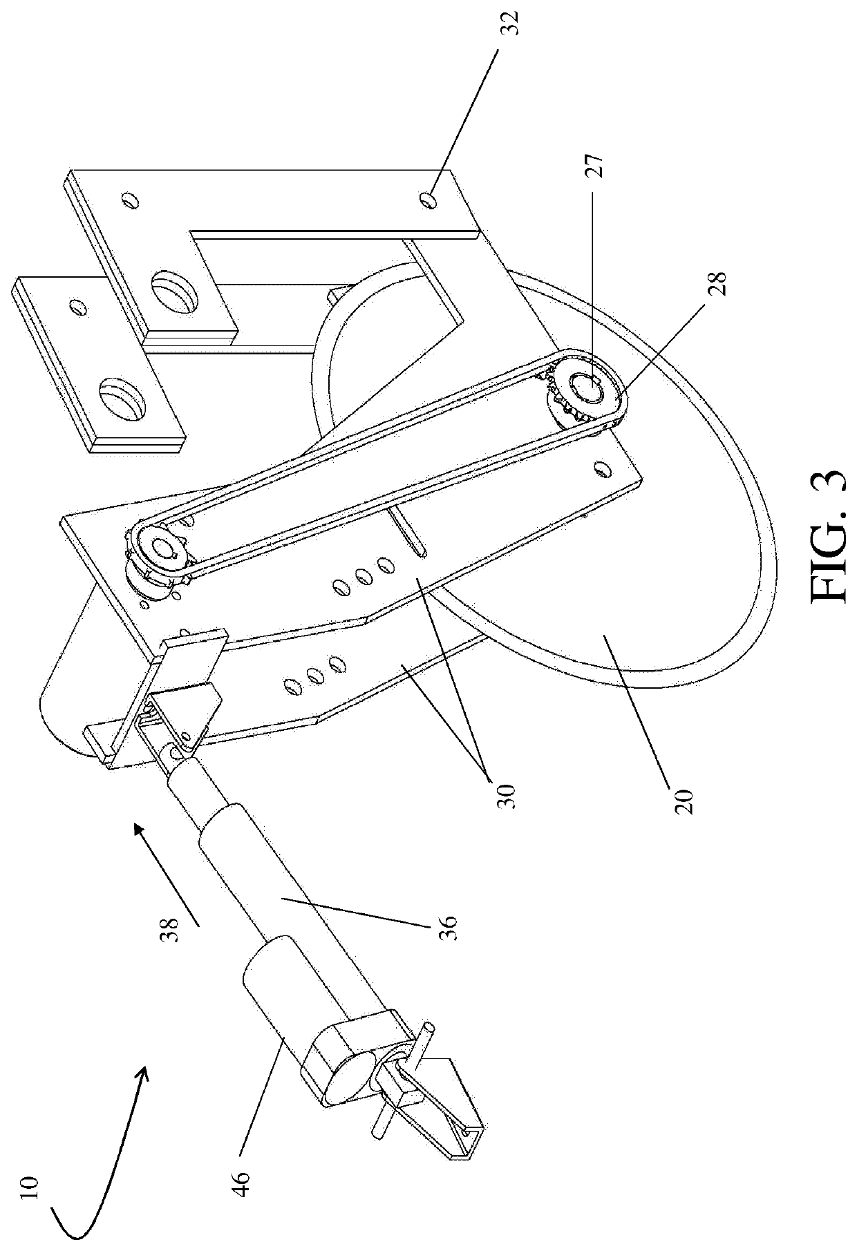 Modular device for cutting cover crop residue