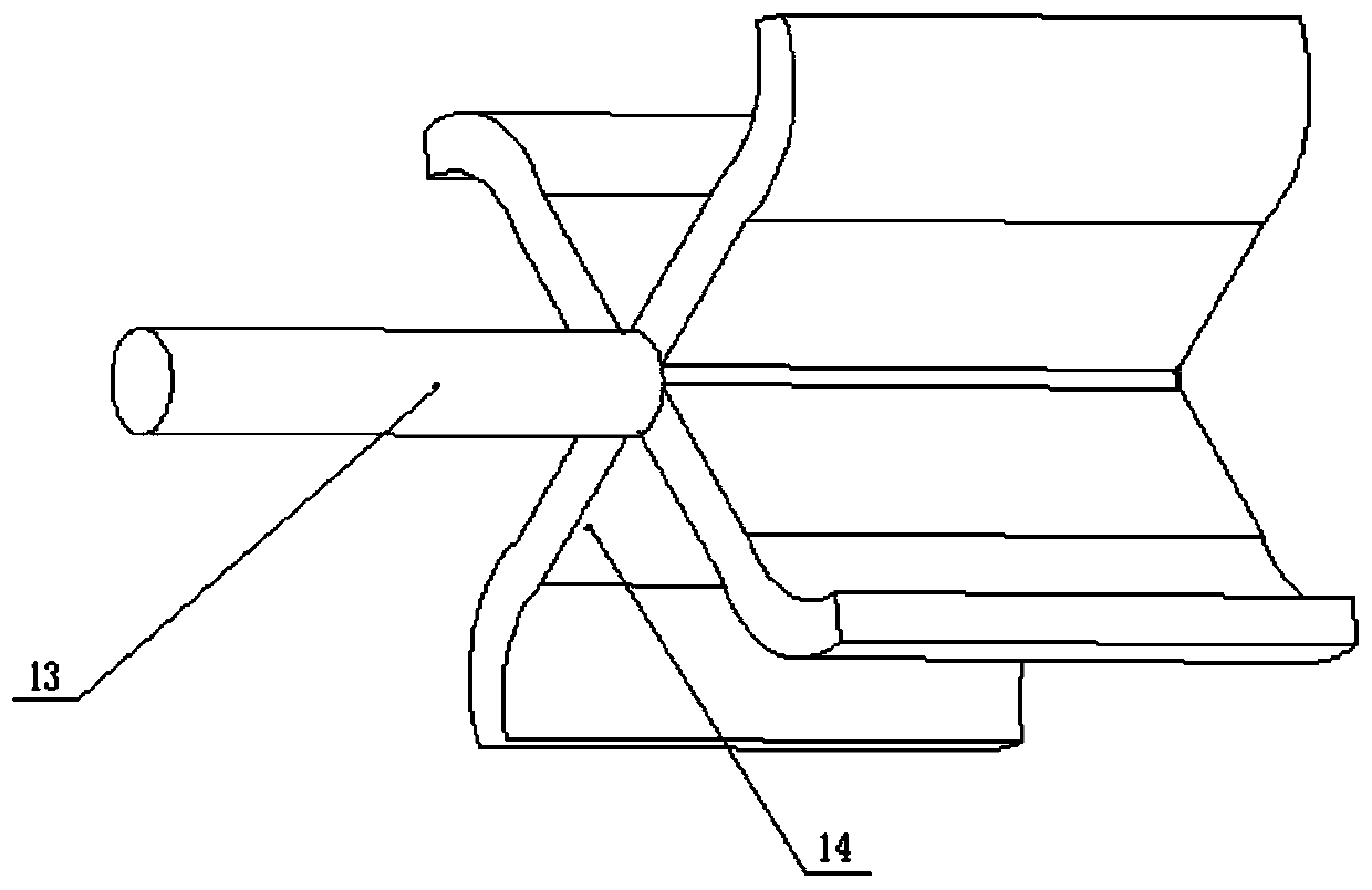 Safe preparation device for oil field water-based fracturing fluid