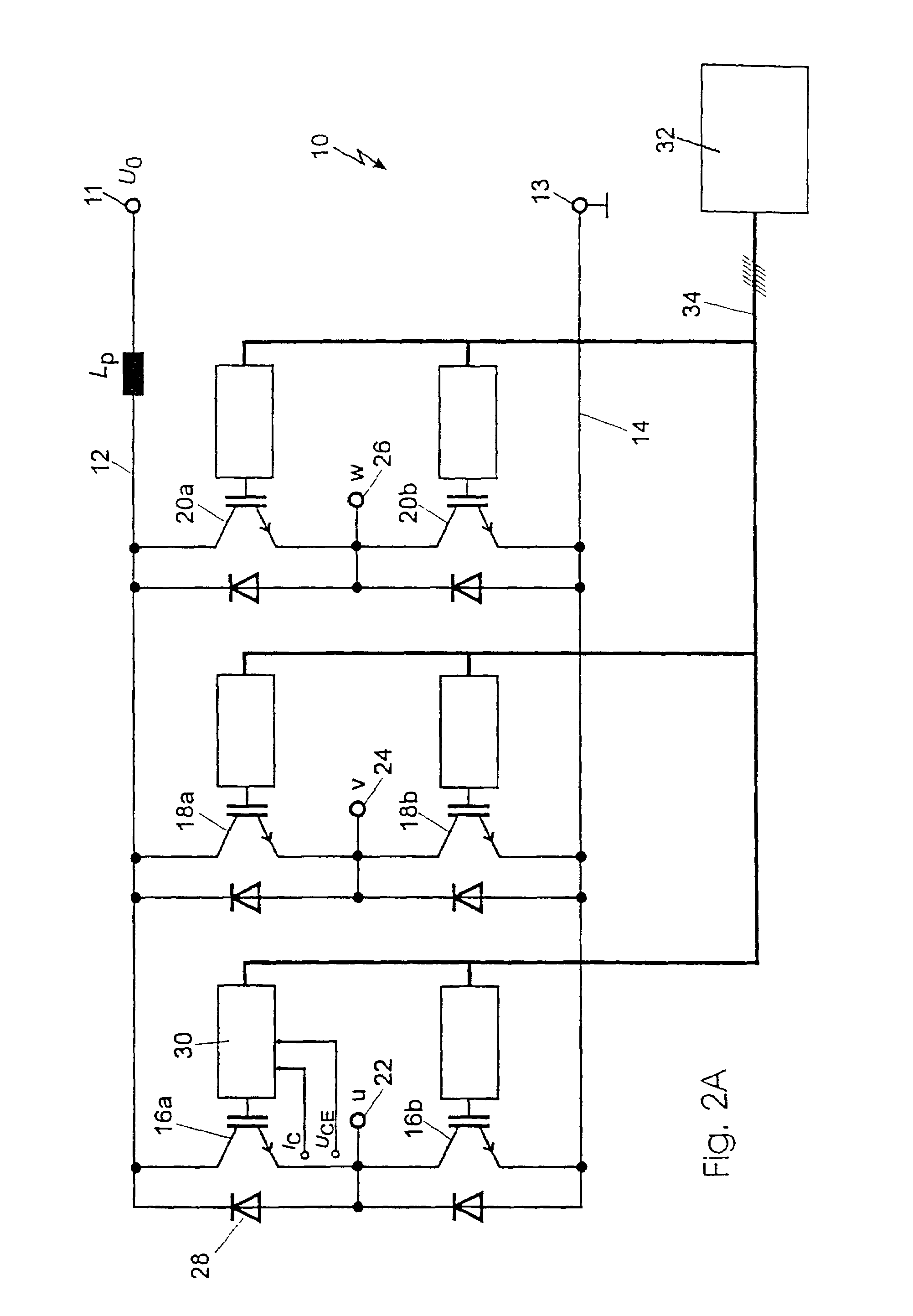 Method and device for switching on and off power semiconductors, especially for the torque-variable operation of an asynchronous machine, for operating an ignition system for spark ignition engines, and switched-mode power supply