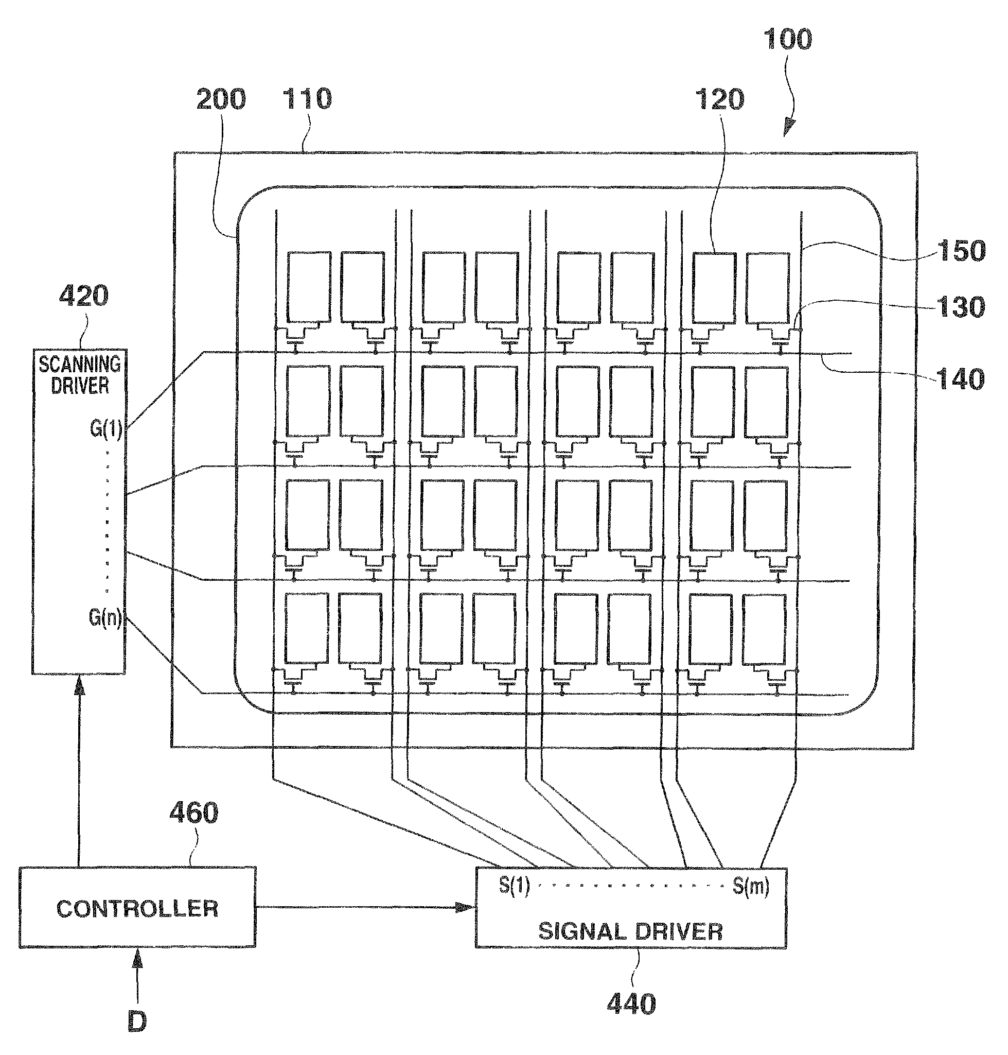 Electrophoretic display panel