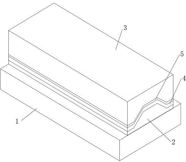 Absorption-type optical modulator structure based on ITO material