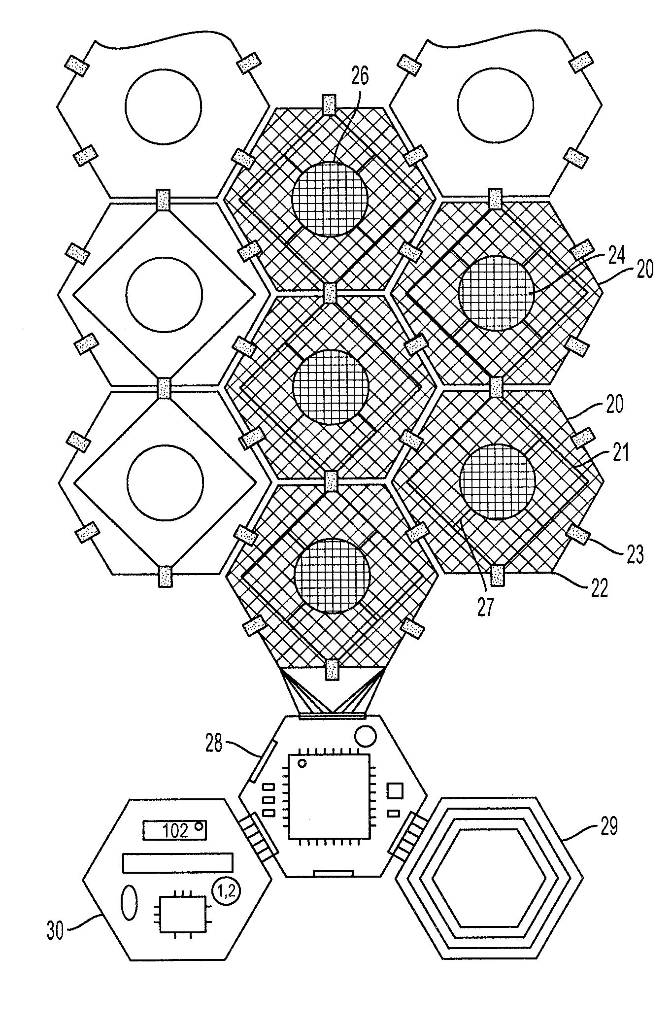 Active multicompartmental pressure redistribution system