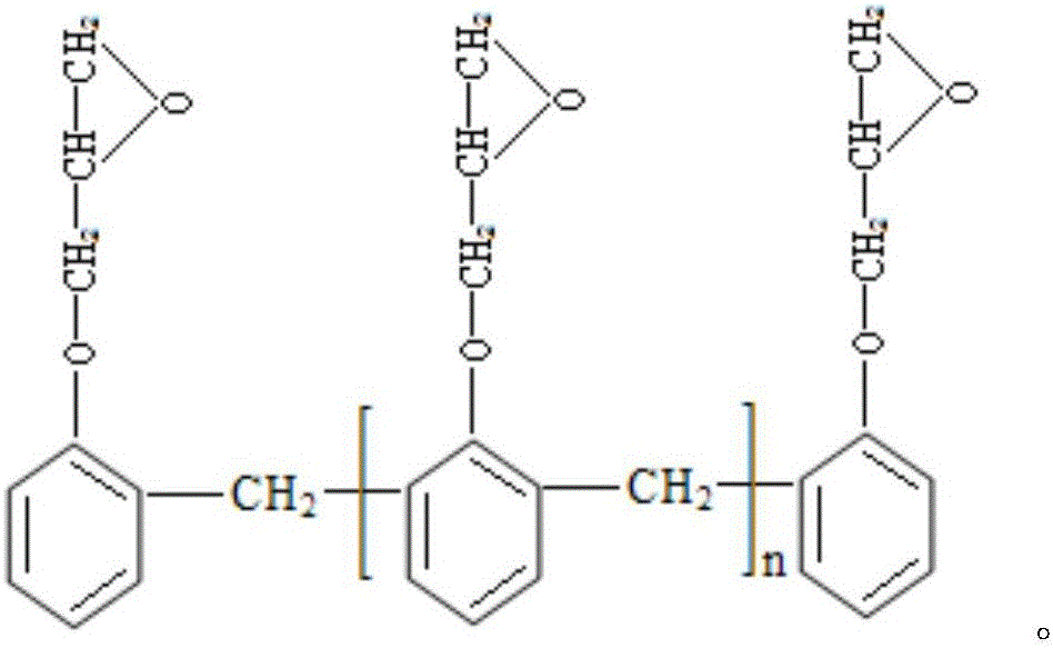 Damp-heat-resistant acid-resistant paint by using isocyanate for curing novolac epoxy resin