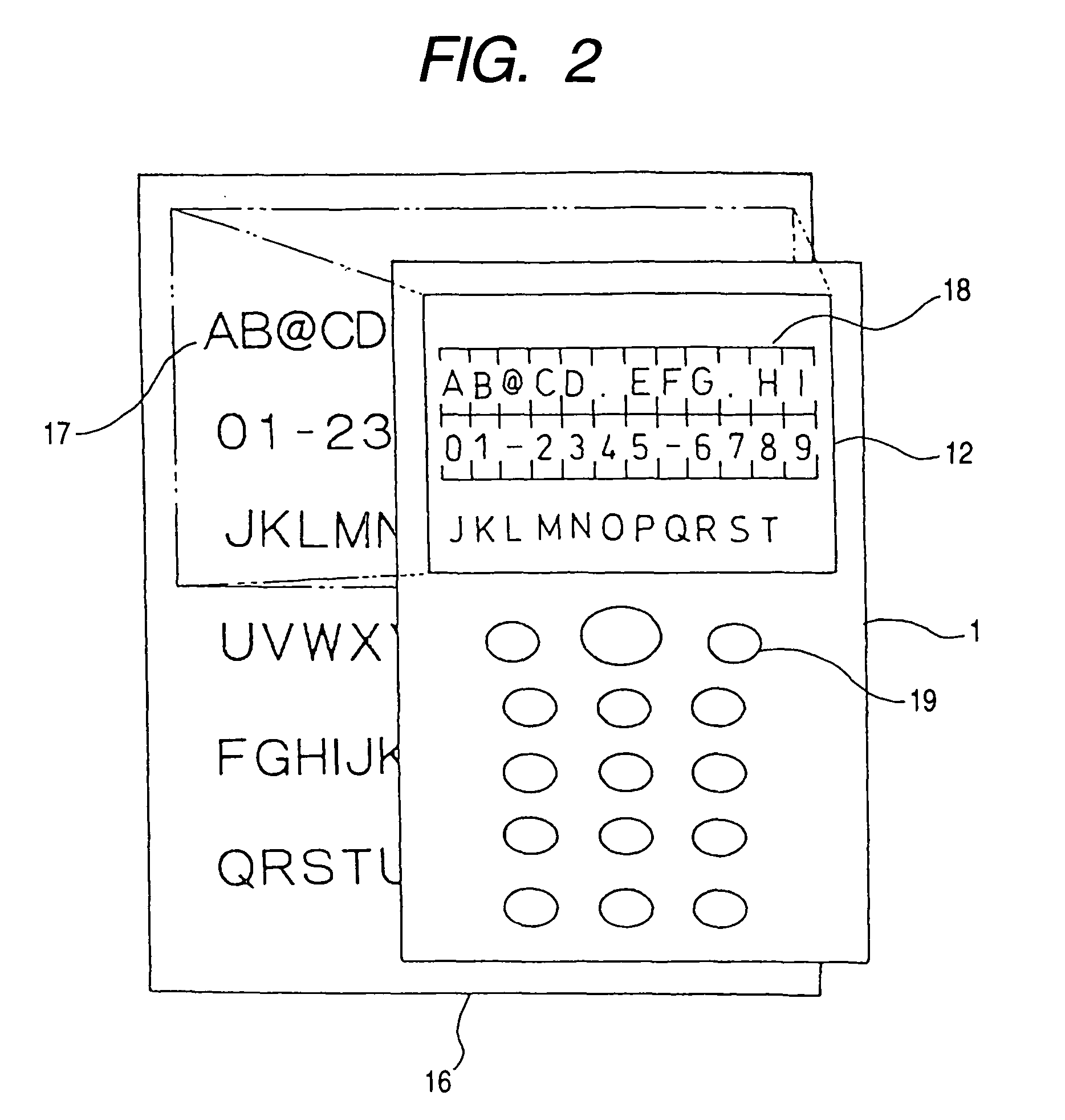 Character recognition processing device, character recognition processing method, and mobile terminal device