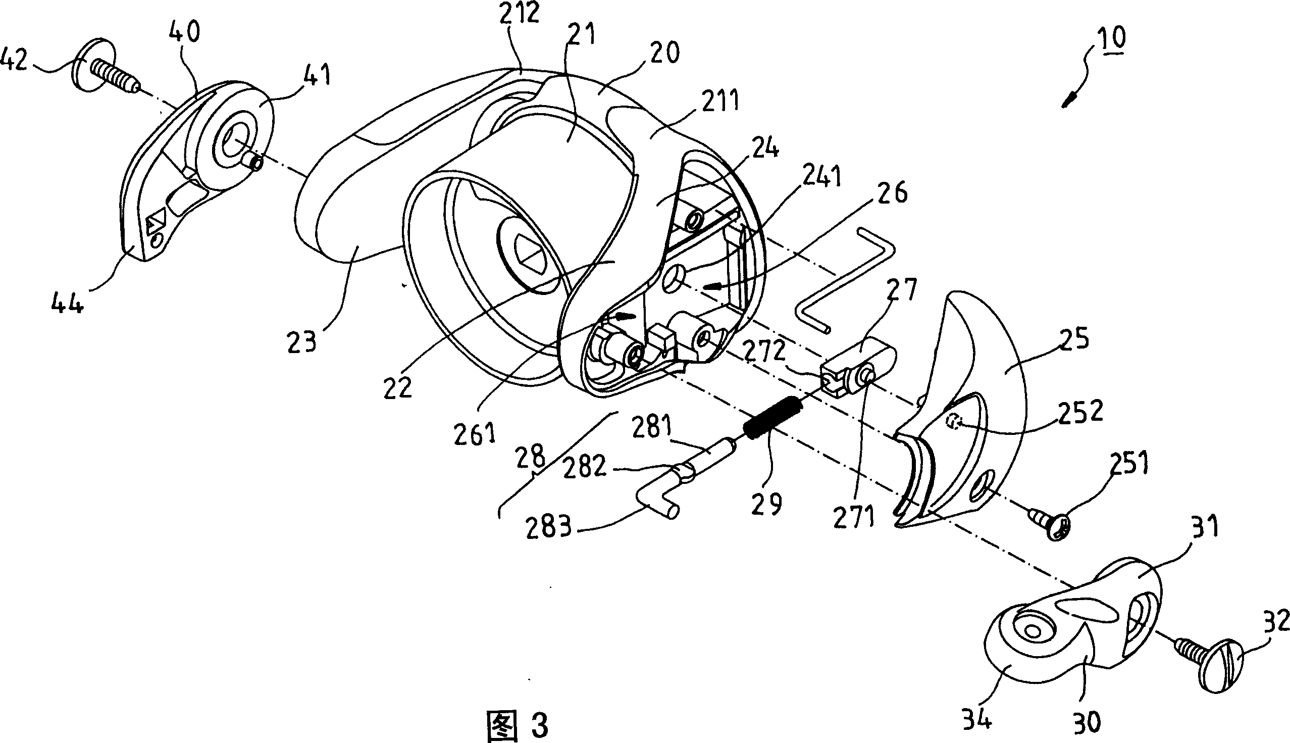 Sound line shell for reel