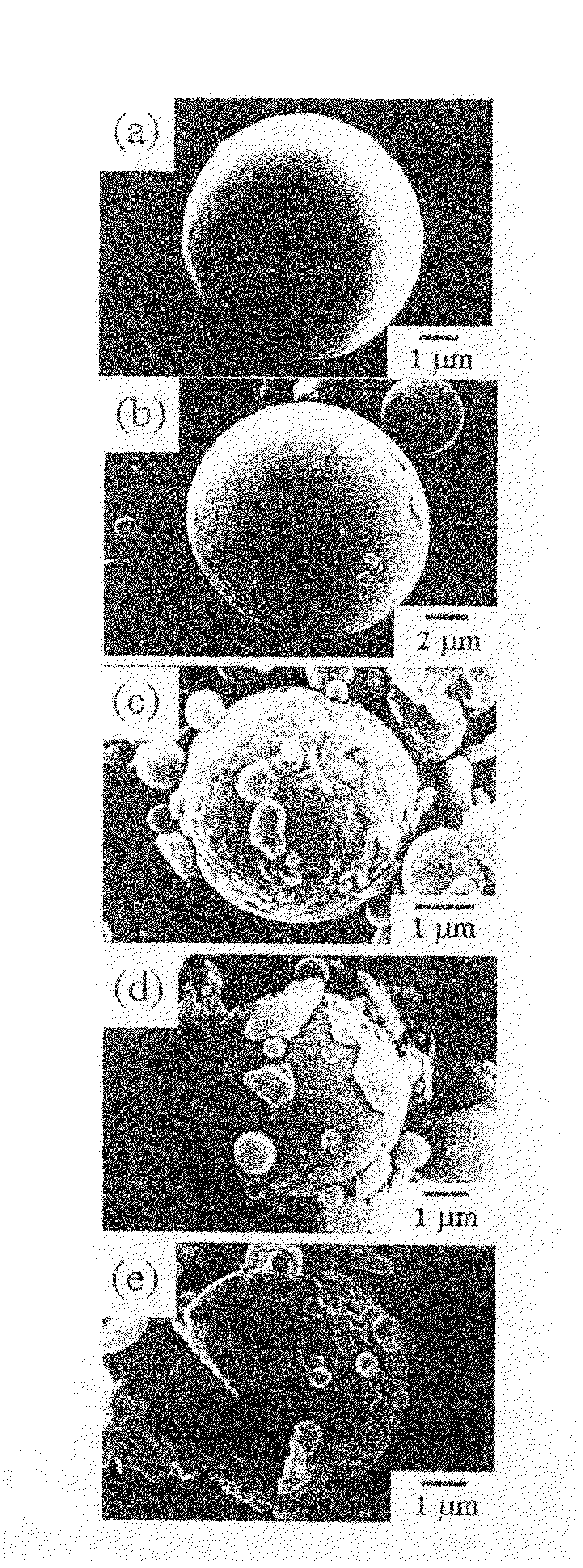 Ethylene-based resin composite particle and environmentally friendly method for preparing the same