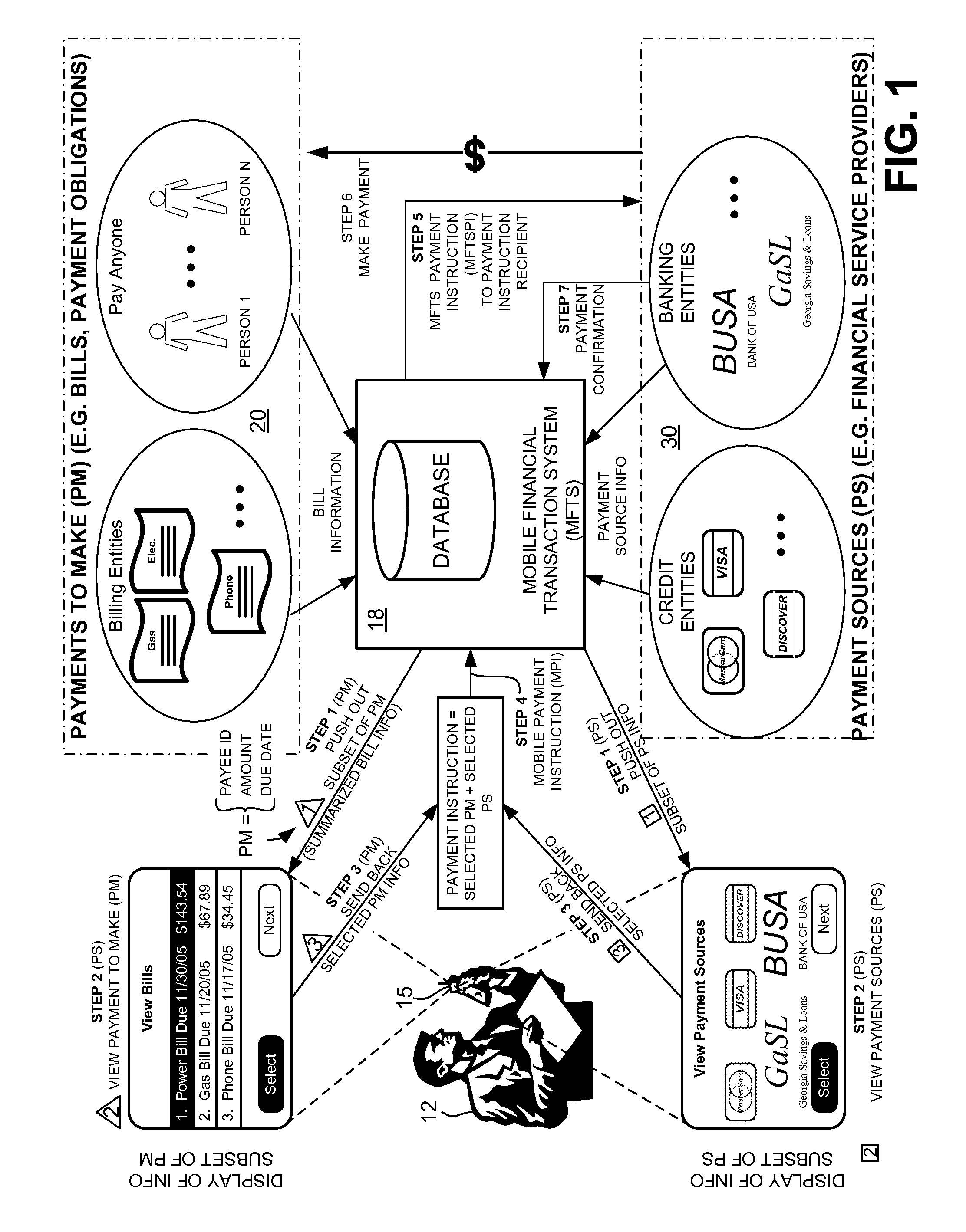 Methods and Systems For Real Time Account Balances in a Mobile Environment