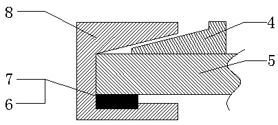 An easily disassembled and sound-insulated composite wooden door